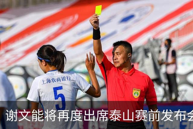 谢文能将再度出席泰山赛前发布会，宋龙代表海牛亮相